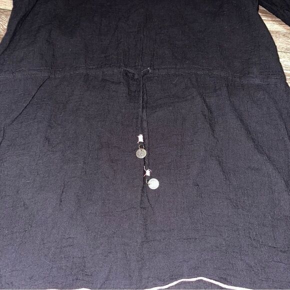 Becca Black Cold Shoulder Covet Up Dress Womens Size Medium - Picture 5 of 5